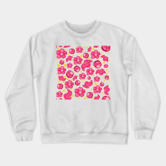 Cherry blossom Crewneck Sweatshirt by MiniMao design